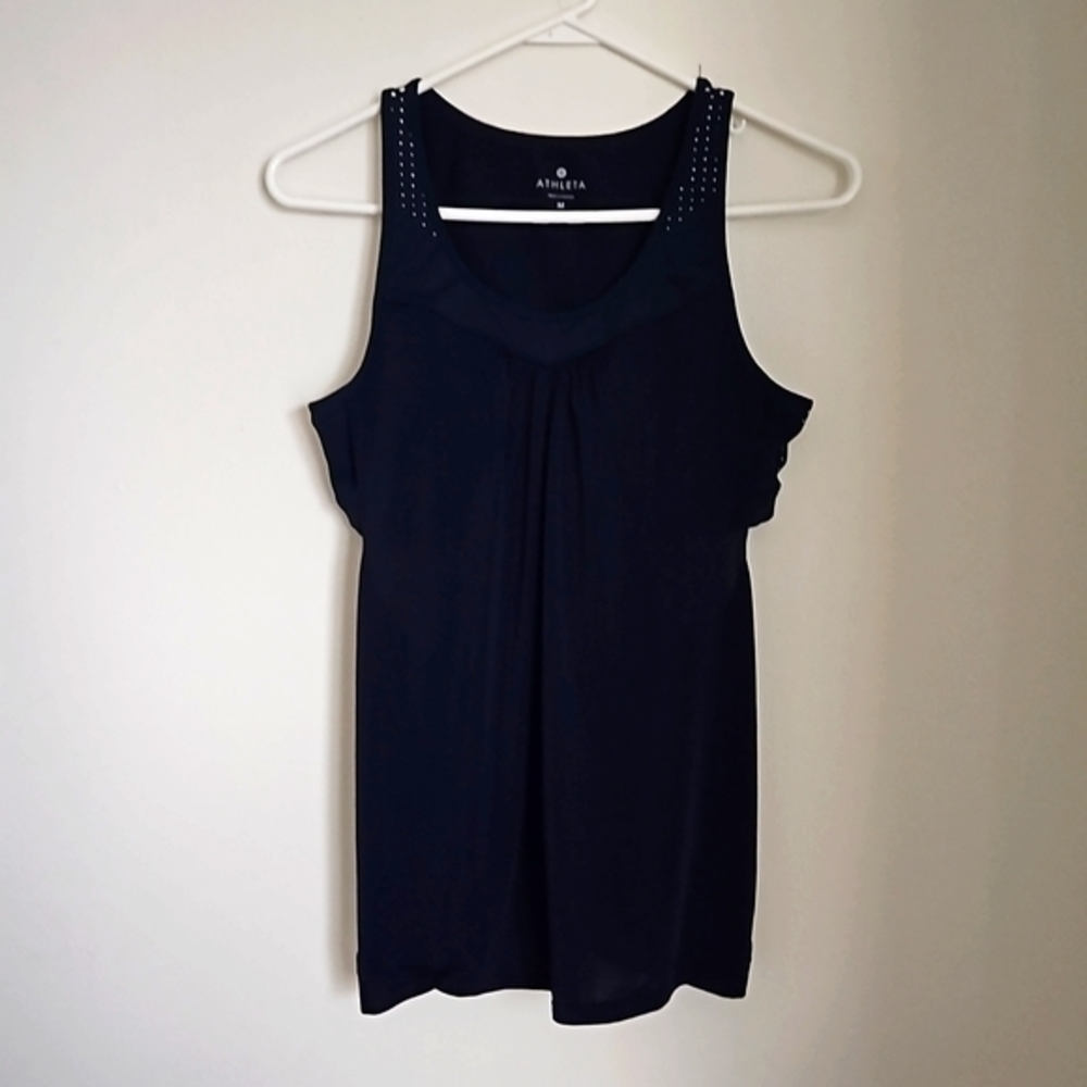 Medium Navy Blue Athleta Tank